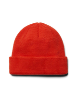 Badge Beanie in Orange