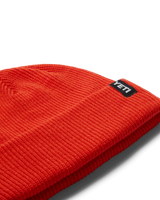 Badge Beanie in Orange