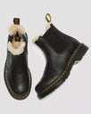 The Dr Martens Womens 2976 Leonore Wyoming Boots in Black