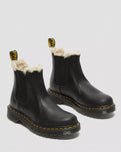 The Dr Martens Womens 2976 Leonore Wyoming Boots in Black