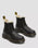 The Dr Martens Womens 2976 Leonore Wyoming Boots in Black