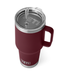 Rambler 35oz Straw Mug in Wild Vine Red