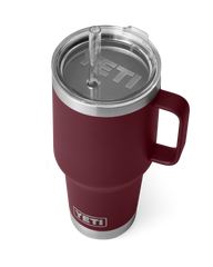 Rambler 35oz Straw Mug in Wild Vine Red