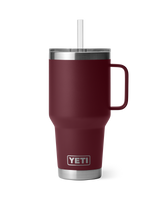 Rambler 35oz Straw Mug in Wild Vine Red