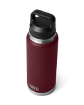 Rambler 36oz Bottle with Chug Cap in Wild Vine Red