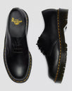 The Dr Martens Womens 1461 Bex Smooth Leather Shoes in Black Smooth