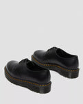 The Dr Martens Womens 1461 Bex Smooth Leather Shoes in Black Smooth