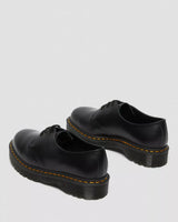 The Dr Martens Womens 1461 Bex Smooth Leather Shoes in Black Smooth