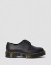 The Dr Martens Womens 1461 Bex Smooth Leather Shoes in Black Smooth