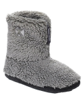 The Bedroom Athletics Mens Gosling Snow Tipped Sherpa Slipper Boots in Washed Grey