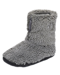 The Bedroom Athletics Mens Gosling Snow Tipped Sherpa Slipper Boots in Washed Grey