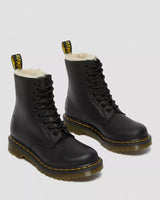 The Dr Martens Womens 1460 Serena Wyoming Boots in Black