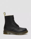 The Dr Martens Womens 1460 Serena Wyoming Boots in Black