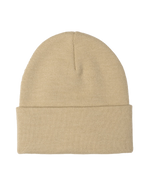 The Levi's® Mens Slouchy Red Tab Beanie in Light Khaki