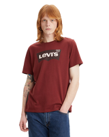 The Levi's® Mens Graphic Crewneck T-Shirt in Port