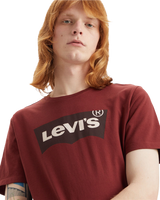 The Levi's® Mens Graphic Crewneck T-Shirt in Port