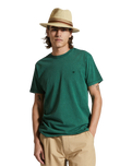 The Brixton Mens Vintage Reserve T-Shirt in Trekking Green Sol Wash