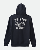 The Brixton Mens Hubal Hoodie in Black