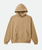 The Brixton Mens Embroidered Heavyweight Oversized Hoodie in Tiger's Eye