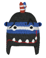 The Barts Boys Boys Monster Beanie in Dark Heather