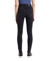 The Levi's® Womens Mile Hi Skinny Jeans in Black Ground