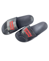 The Levi's® Mens June Batwing Flip Flops in Black