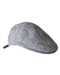 The Levi's® Mens Wool Driver Tweed Hat in Mouse Grey