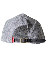 The Levi's® Mens Wool Driver Tweed Hat in Mouse Grey