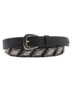 The Levi's® Sandy Leather Belt in Black