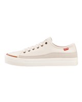 The Levi's® Mens Square Low Shoes in Ecru