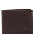 The Levi's® Mens Casual Classic Wallet in Dark Brown