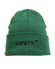 The Levi's® Mens Wordmark Beanie in Regular Green