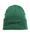 The Levi's® Mens Wordmark Beanie in Regular Green