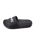 The Levi's® Womens June Poster Flip Flops in Full Black