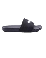 The Levi's® Womens June Poster Flip Flops in Full Black