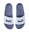 The Levi's® Mens June Poster Flip Flops in Regular White