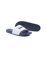 The Levi's® Mens June Poster Flip Flops in Regular White