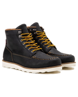 The Levi's® Mens Darrow Moccasin Boots in Regular Black