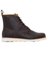 The Levi's® Mens Darrow Wedge Boots in Dark Brown