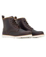 The Levi's® Mens Darrow Wedge Boots in Dark Brown