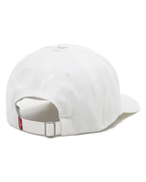 The Levi's® Womens Poster Logo Cap in Brilliant White