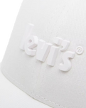 The Levi's® Womens Poster Logo Cap in Brilliant White