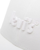 The Levi's® Womens Poster Logo Cap in Brilliant White