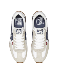 The Levi's® Mens Stryder Shoes in Regular White & Navy