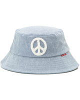 The Levi's® Mens Essential Bucket Hat in Blue Peace