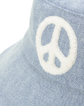 The Levi's® Mens Essential Bucket Hat in Blue Peace