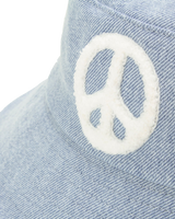 The Levi's® Mens Essential Bucket Hat in Blue Peace