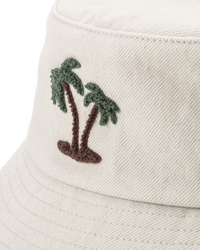 The Levi's® Womens Essential Bucket Hat in Ecru