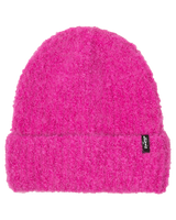 The Levi's® Womens Fuzzy Beanie in Dark Pink