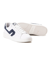 The Levi's® Mens Swift Shoes in Regular White & Navy